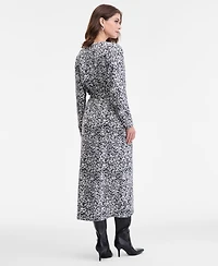 I.n.c. International Concepts Women's Dolman-Sleeve Surplice-Neck Dress, Macy's Exclusive