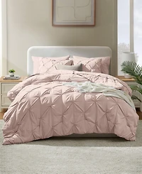 Nestl Luxury Soft Pinch Pleat 7-Pc. Comforter Set