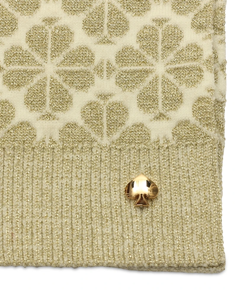 kate spade new york Spade Flower Tonal Scarf