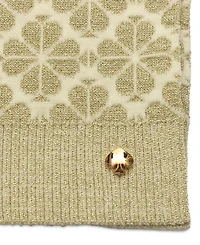 kate spade new york Spade Flower Tonal Scarf