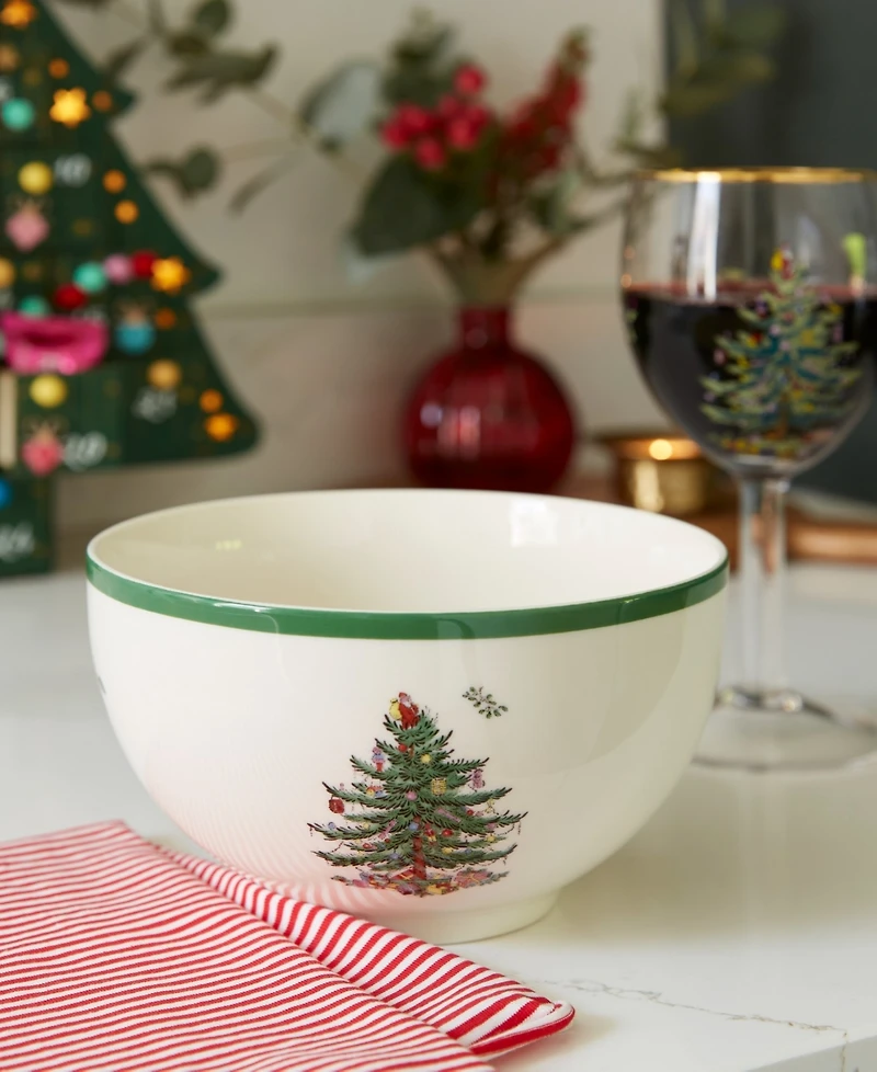 Spode Christmas Tree Rice Bowl, 26 oz.