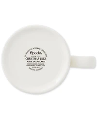 Spode Christmas Tree Mugs, Set of 4