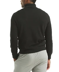 Nautica Men's Navtech Classic-Fit Solid Quarter Zip Sweater