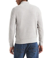 Nautica Men's Ribbed Collar Sweater