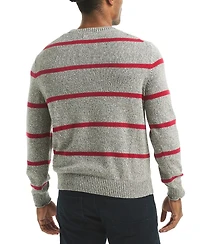 Nautica Men's Striped Crewneck Sweater