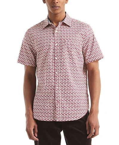 Nautica Men's Printed Short Sleeve Shirt