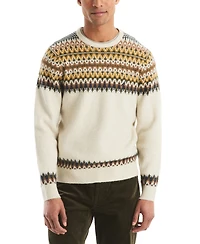 Nautica Men's Fair Isle Patterned Sweater