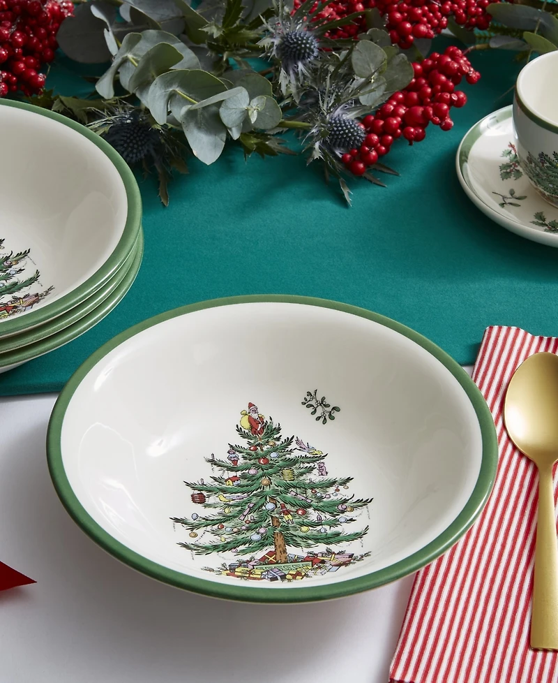 Spode Christmas Tree Ascot Earthenware Cereal Bowl