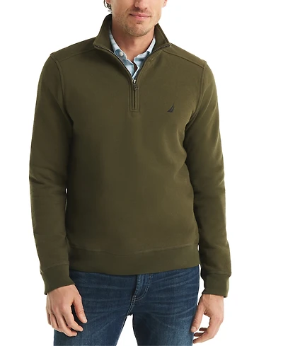 Nautica Men's Quarter-Zip Fleece Sweatshirt