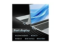 memzuoix 15.6 in Windows 11 Laptop 24G DDR4 512G Ssd with Intel Celeron Fhd 1080 Fhd Laptop Computers