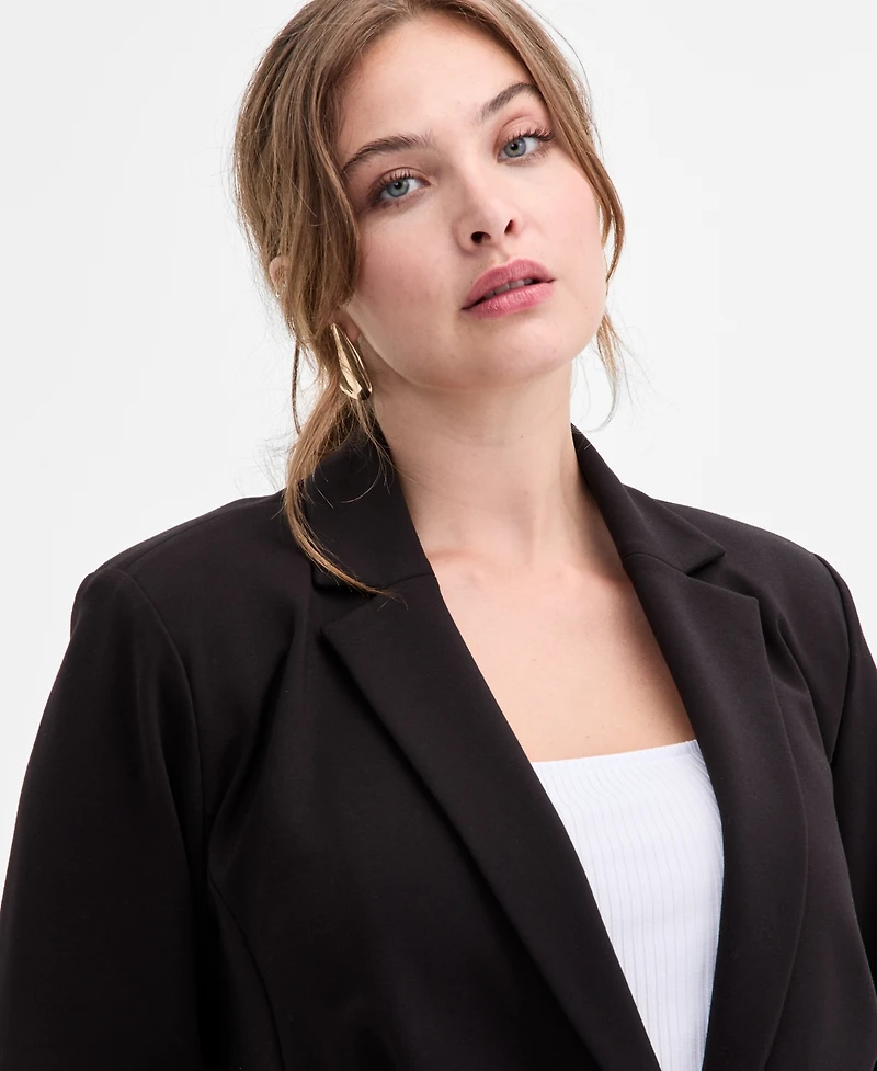 I.n.c. International Concepts Plus Ponte Blazer, Exclusively at Macy's