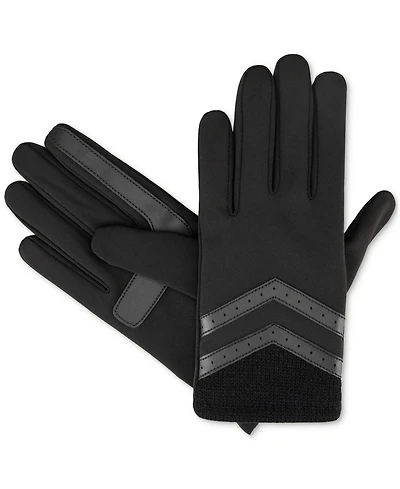 Isotoner Signature Women's Rib-Knit Fleece-Lined Gloves