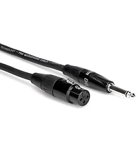 Hosa Technology Professional Rean XLR3F to 1/4". Ts, 20 Awg x 2 Ofc, 90% Ofc Braid, Microphone Cable, 5'