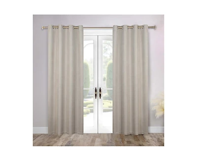 Superior Nyan 100% Blackout Machine Washable Curtains, Set of 2 Panels