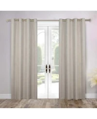 Superior Nyan 100 Blackout Machine Washable Curtains Set Of 2 Panels