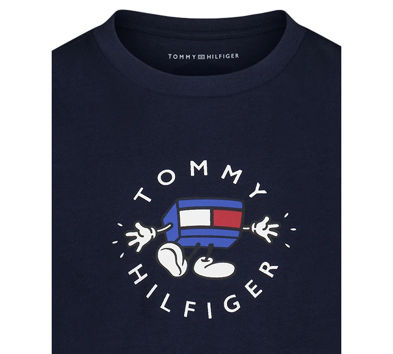 Tommy Hilfiger Toddler and Little Boys Crewneck T-Shirt