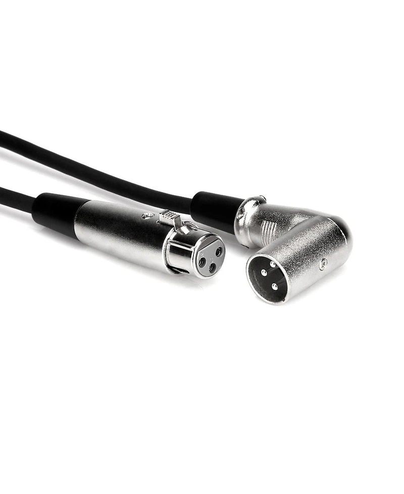 Hosa Technology Hosa Xrr-115 Balanced Interconnect, XLR3F to Right-angle XLR3M, 15 ft