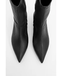 Prologue Shoes Lewin Pointed Toe Stiletto Boot
