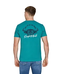 Raging Bull Men's Yfc Horns Back Print T-Shirt