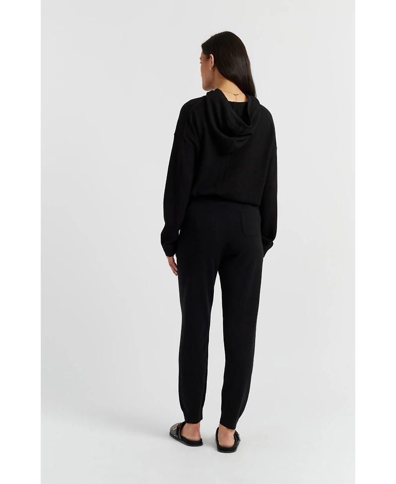 Chinti & Parker Women's Wool Cashmere Cuffed Joggers