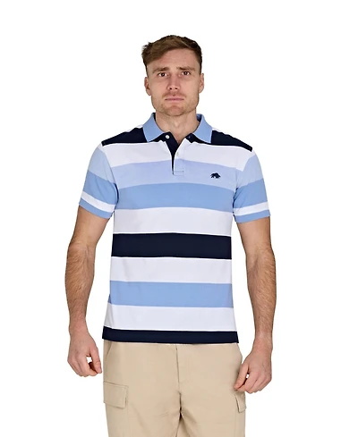 Raging Bull Birdseye Hoop Pique Polo