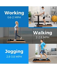 Akiudex 3-in-1 Under Desk Walking Pad with App Control and Led Display