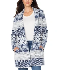 Liverpool Los Angeles Petite Open Front Coat Sweater