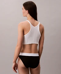 Calvin Klein Women's Ribbed Bikini Underwear QF8022