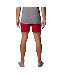Columbia Men's Cardinal Arkansas Razorbacks Pfg Terminal Roamer Omni-Shade Stretch Shorts