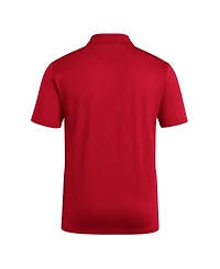 Adidas Men's Red Nc State Wolfpack Ultimate 365 Ottoman Polo Shirt