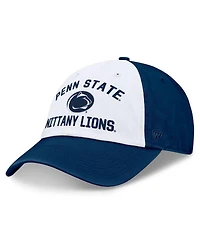 Top of the World Men's White/Navy Penn State Nittany Lions Heritage Weston Adjustable Hat