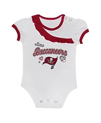 Outerstuff Baby Boys and Girls Tampa Bay Buccaneers Love My Team Bodysuit Skirt Set