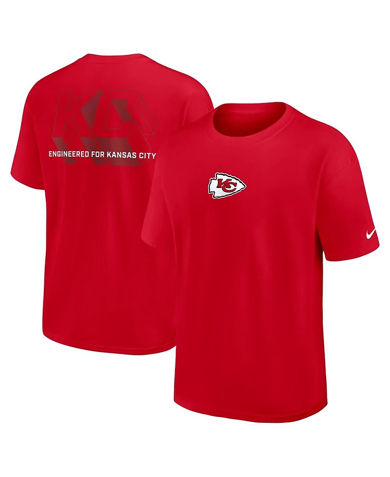 Nike Men's Red Kansas City Chiefs Dominate the Game Essential Max90 T-Shirt