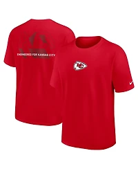 Nike Men's Red Kansas City Chiefs Dominate the Game Essential Max90 T-Shirt