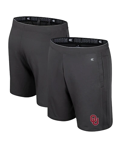 Colosseum Men's Charcoal Oklahoma Sooners Forget Shorts