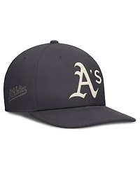 Nike Men's Anthracite Athletics Statement Pro Snapback Hat
