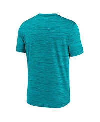 Nike Men's Aqua Miami Dolphins Big Tall Primetime Reverse Play Velocity Performance T-Shirt