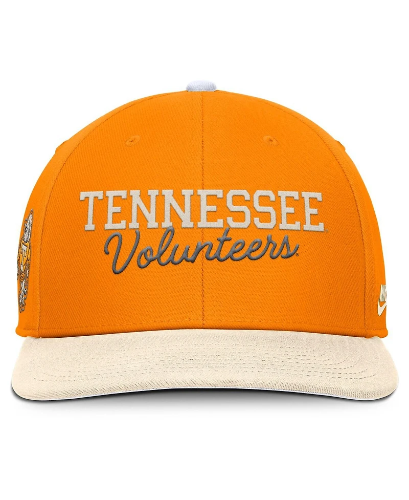 Nike Men's Tennessee Orange/Cream Tennessee Volunteers Pro Legacy Script Snapback Hat