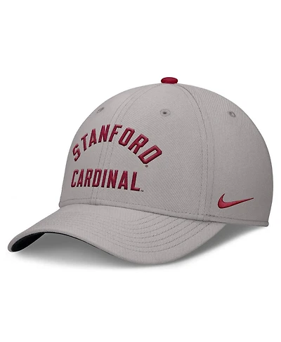 Nike Men's Gray Stanford Cardinal Rise Prep Performance Flex Hat