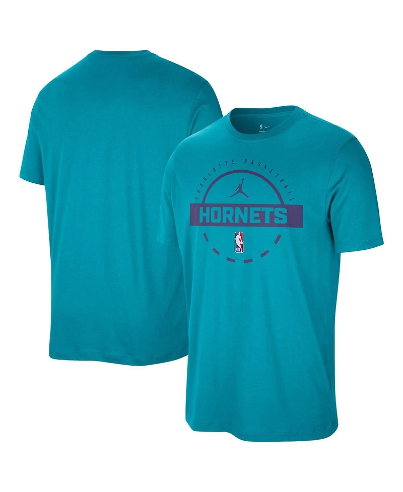 Nike Men's Teal Charlotte Hornets Authentic Practice T-Shirt