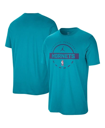 Nike Men's Teal Charlotte Hornets Authentic Practice T-Shirt