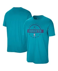 Nike Men's Teal Charlotte Hornets Authentic Practice T-Shirt