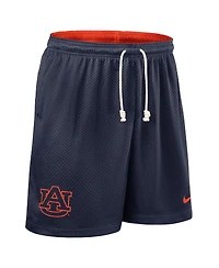 Nike Men's Navy/Orange 2-Piece Auburn Tigers 2025 Sideline Reversible Dri-fit Shorts
