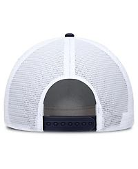 Jordan Men's Navy/White Michigan Wolverines 2025 On-Field Rise Engineered Trucker Adjustable Hat