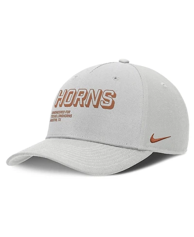 Nike Men's Gray Texas Longhorns 2025 Sideline Dust Pinched Rise Adjustable Hat