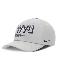 Nike Men's Gray West Virginia Mountaineers 2025 Sideline Dust Pinched Rise Adjustable Hat