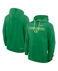 Nike Men's Green Oregon Ducks 2025 Sideline Standard Issue Dri-fit Hoodie