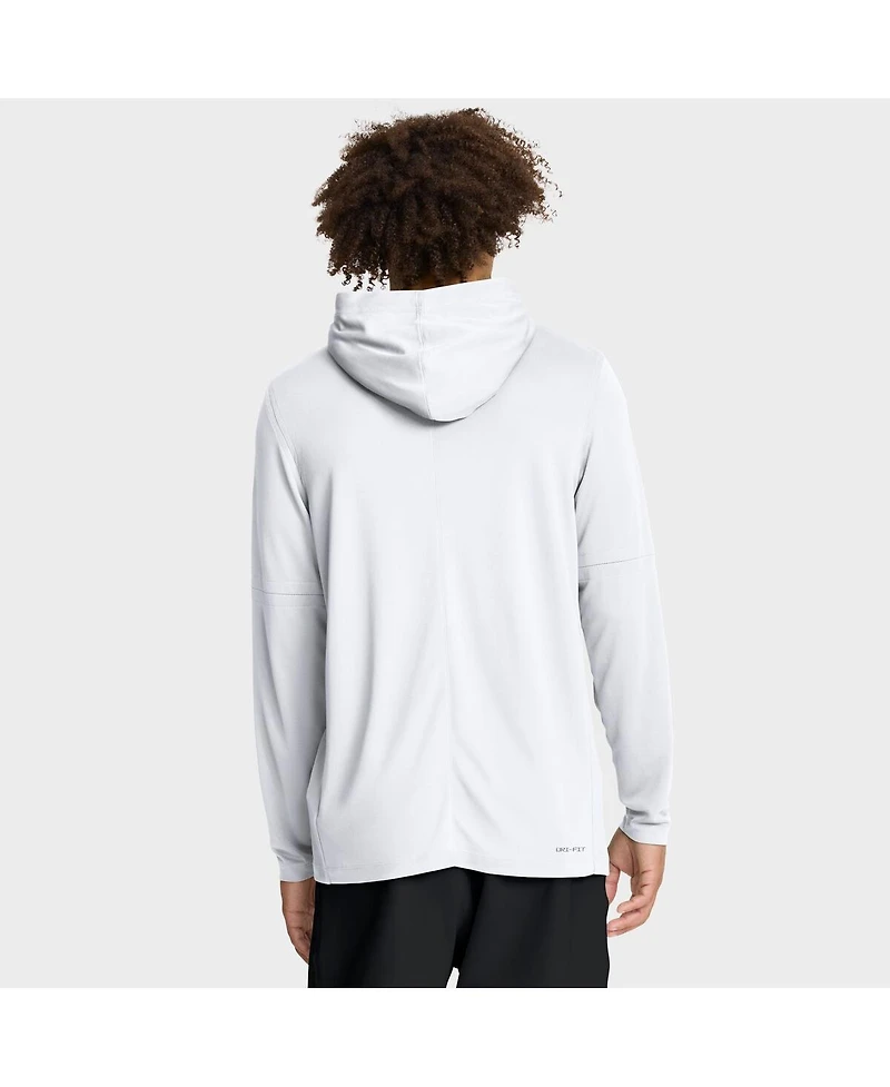 Nike Men's White Penn State Nittany Lions 2025 Sideline Performance Long Sleeve Hoodie T-Shirt