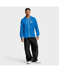 Nike Men's Powder Blue Los Angeles Chargers Sideline Standard Issue Utility Player Dri-fit Full-Zip Hoodie