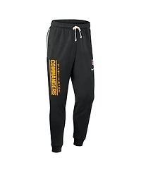 Nike Men's Black Washington Commanders Sideline Standard Issue Ground Game Dri-fit Taper Pants